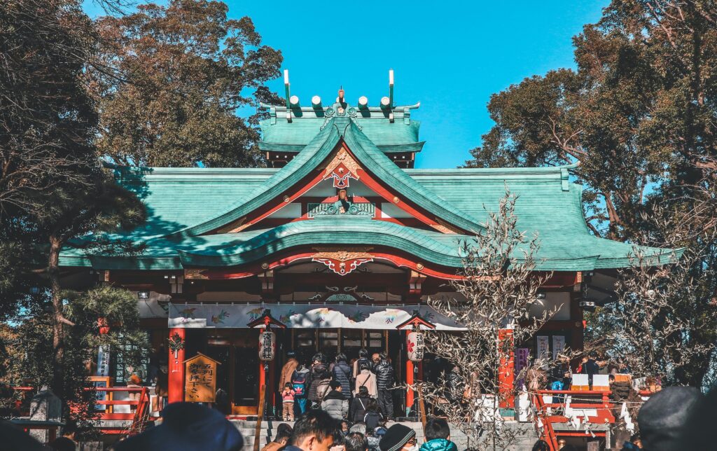 日本の正月の雰囲気