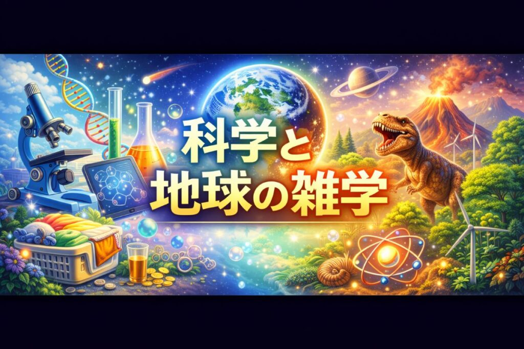 科学と地球の雑学｜地球の不思議・自然現象・科学の豆知識