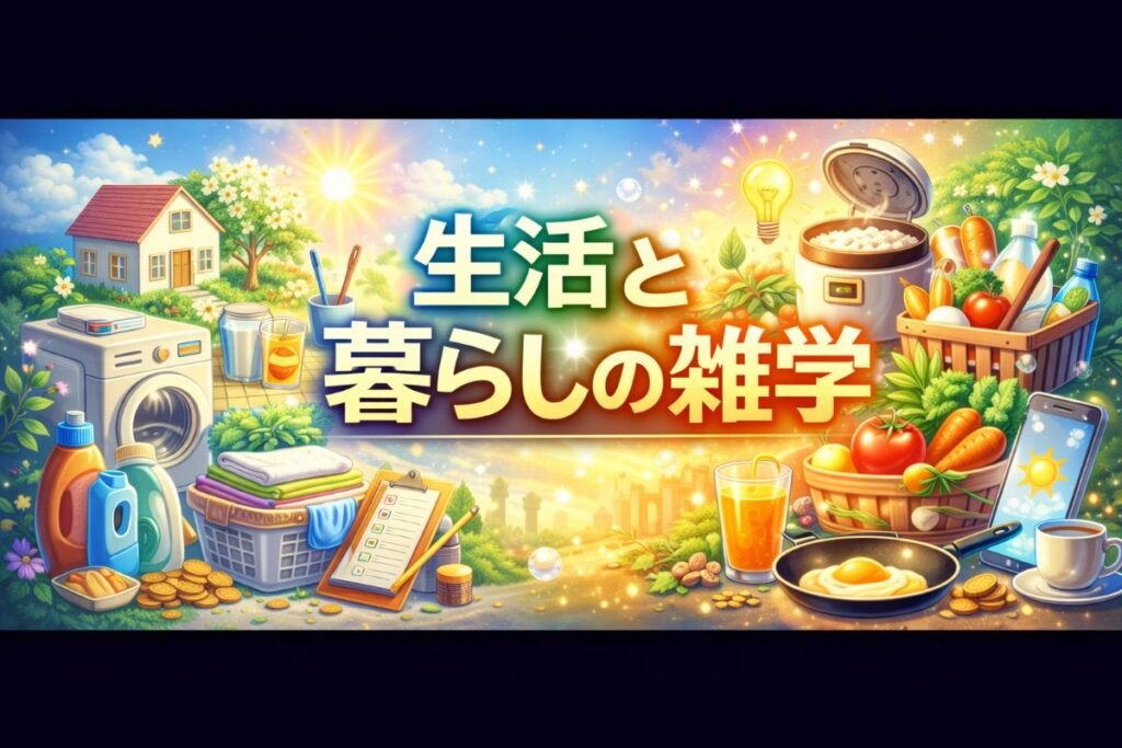 生活と暮らしの雑学｜毎日に役立つ知恵と便利な豆知識