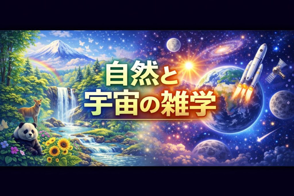 自然と宇宙の雑学｜地球・星・生命のふしぎトリビア